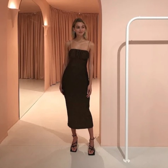 NWT Hansen and Gretel Anja Dress in Copper - Picture 4 of 5